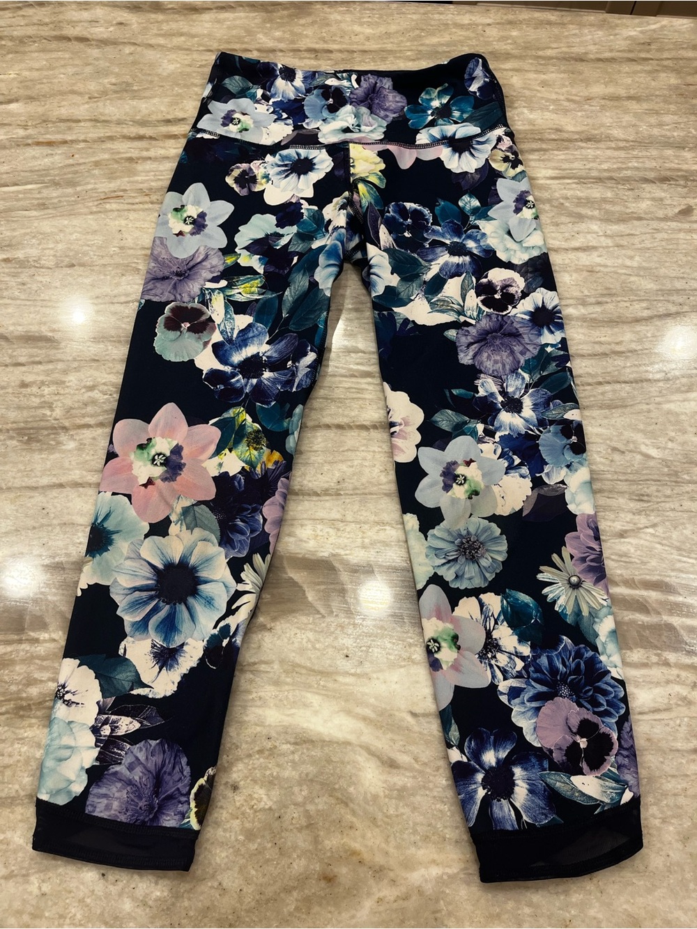 Old Navy Go-Dry Floral Leggings | Size Small | Athletic Activewear